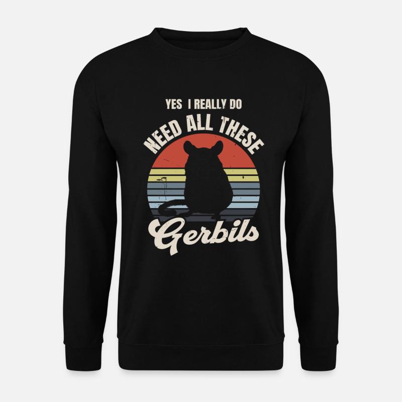 Rennmaus - Unisex Pullover - Schwarz