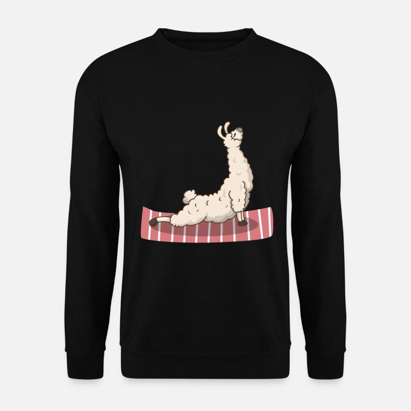 Yoga Lama - Unisex Sweatshirt - black