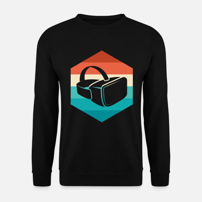 Virtual Reality VR Geschenk - Unisex Pullover - Schwarz