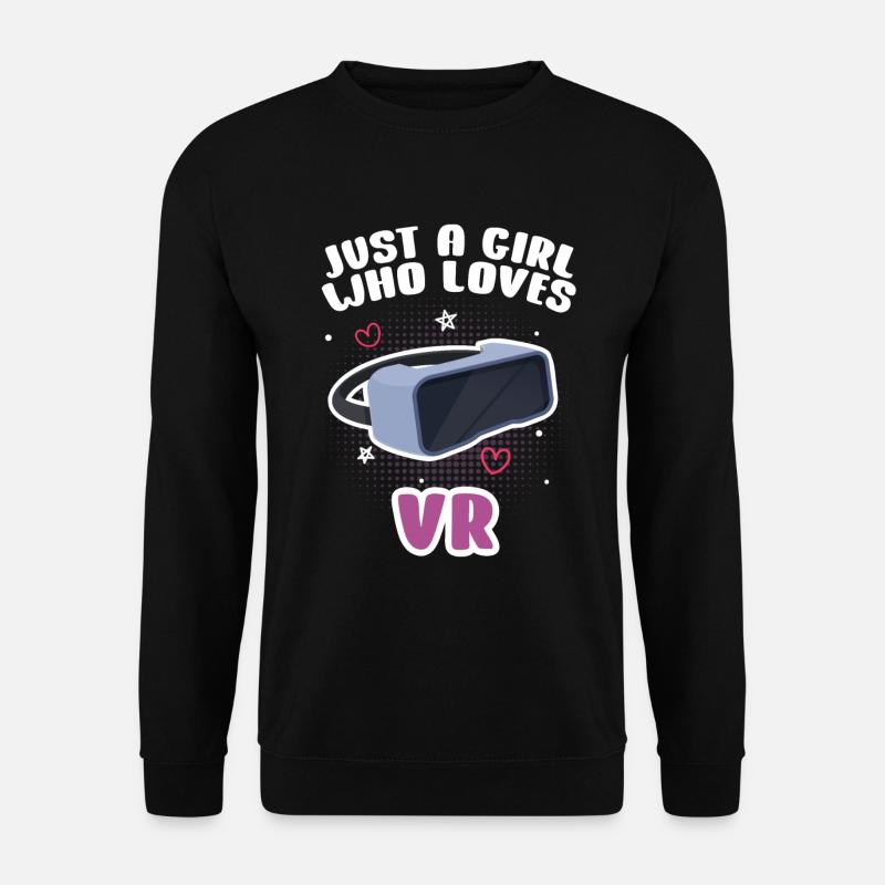 Virtual Reality VR Geschenk - Unisex Pullover - Schwarz