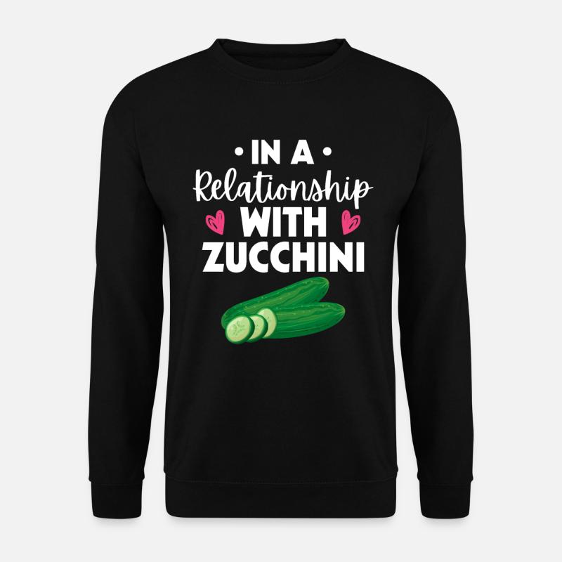 Zucchini - Unisex Pullover - Schwarz