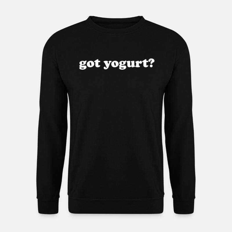 Getting yogurt - Unisex Sweatshirt - black