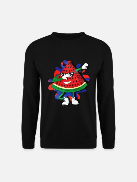 Pastèque - Sweat-shirt Unisexe - noir