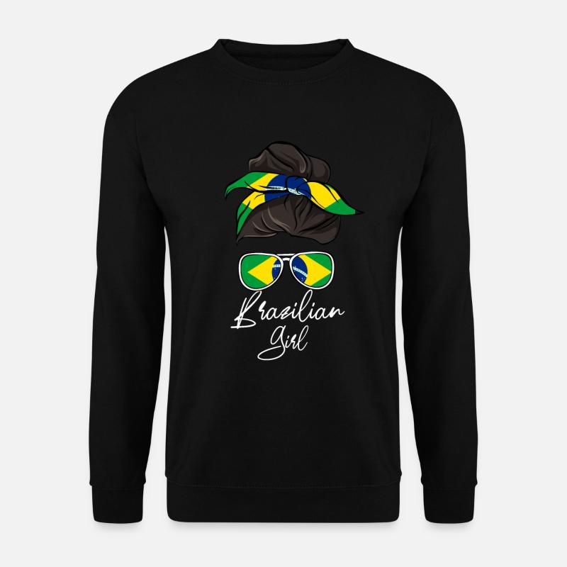 Brasilien - Unisex Pullover - Schwarz