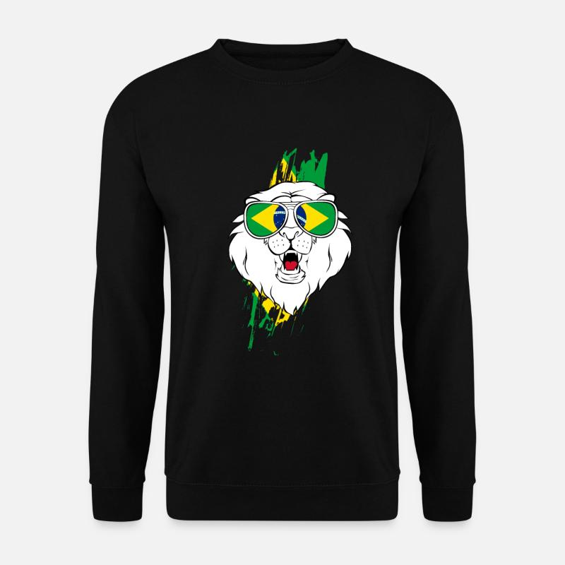 Brasilien - Unisex Pullover - Schwarz