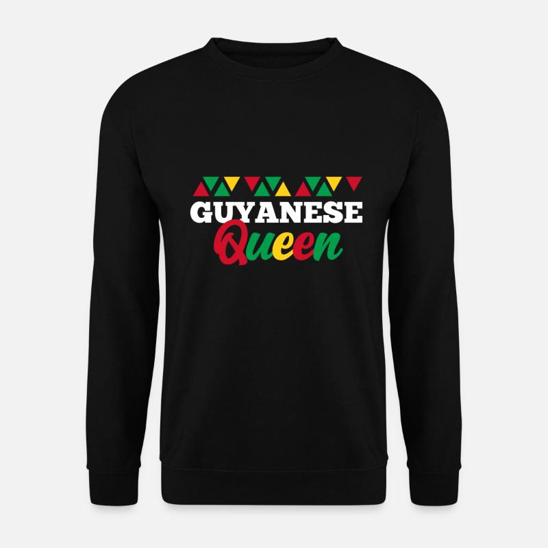 Guyana - Unisex Pullover - Schwarz
