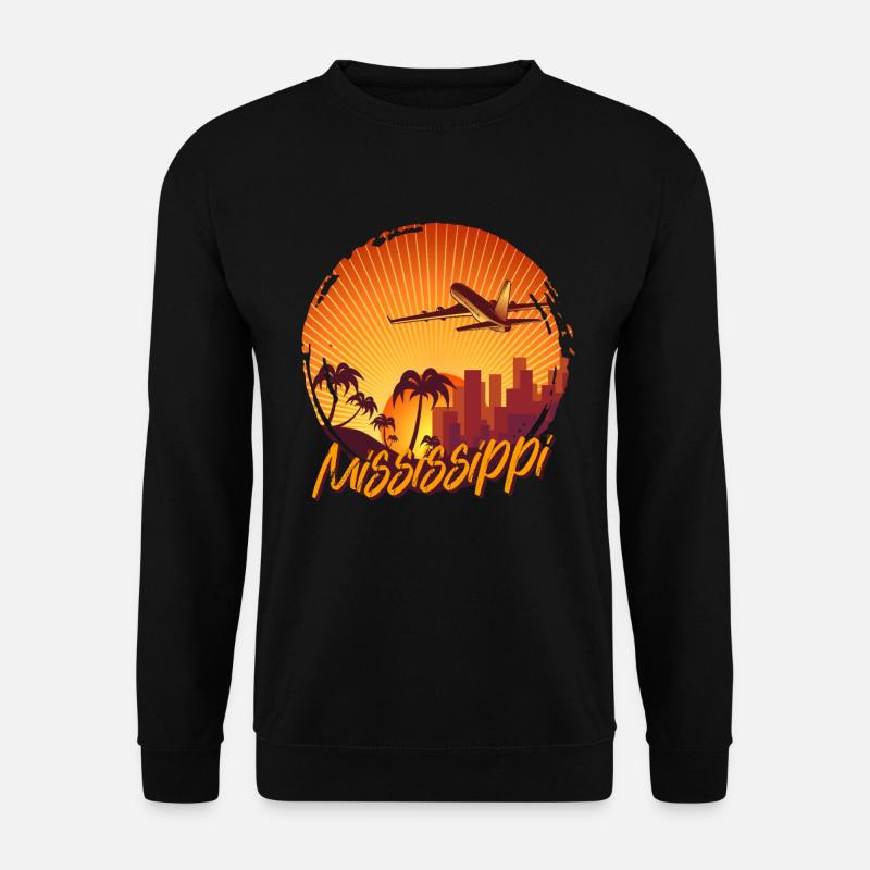 Mississippi - Unisex Pullover - Schwarz