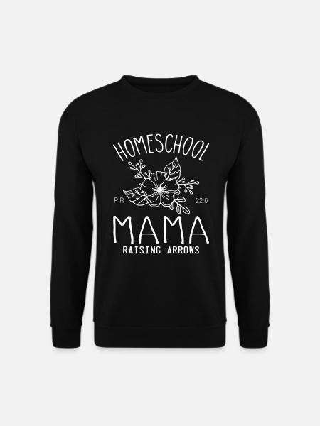 Homeschool Mama - Unisex Sweatshirt - black