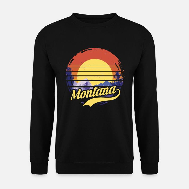 Montana - Unisex Pullover - Schwarz