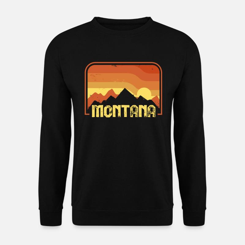Montana - Unisex Pullover - Schwarz