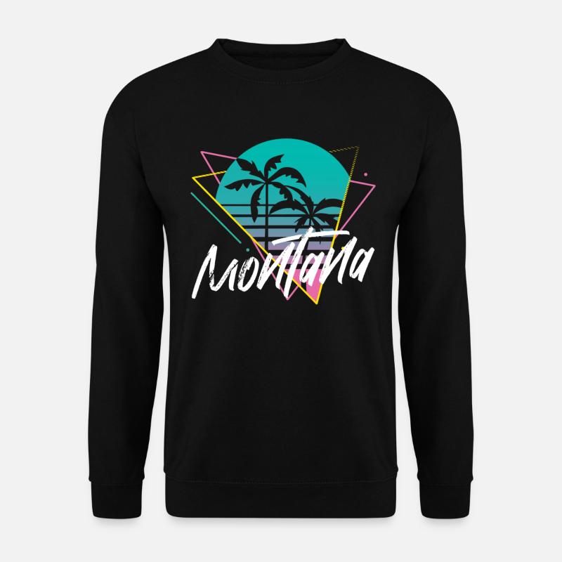 Montana - Unisex Pullover - Schwarz