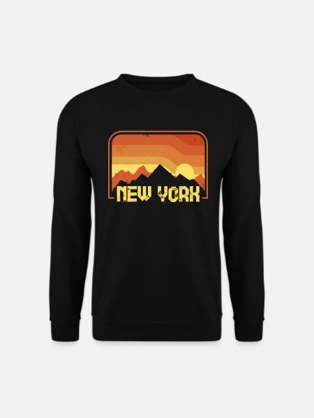 New York - Unisex Pullover - Schwarz