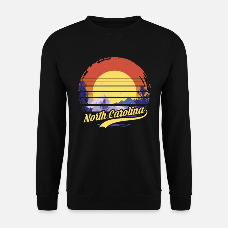 North Carolina - Unisex Pullover - Schwarz