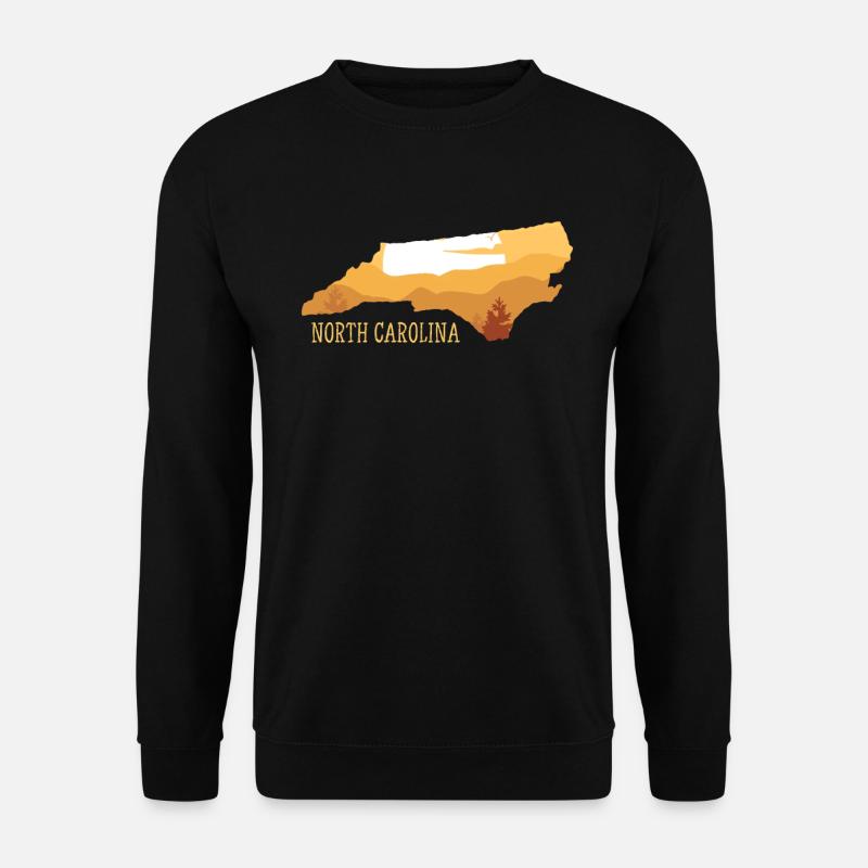 North Carolina - Unisex Pullover - Schwarz