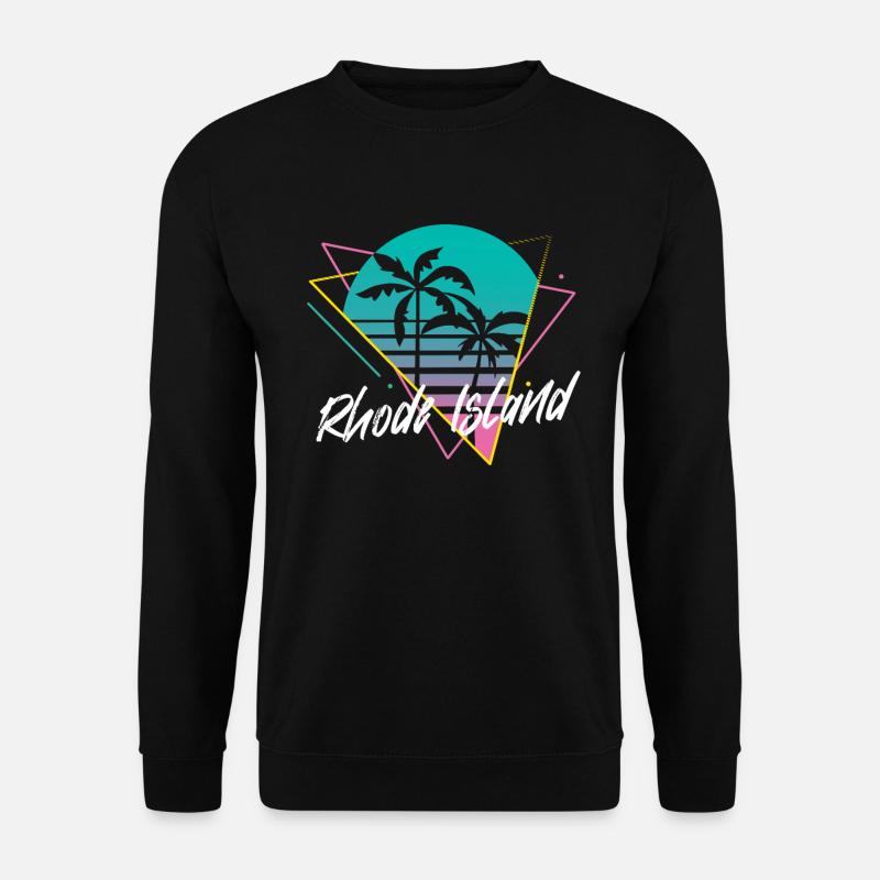 Rhode Island - Unisex Sweatshirt - black
