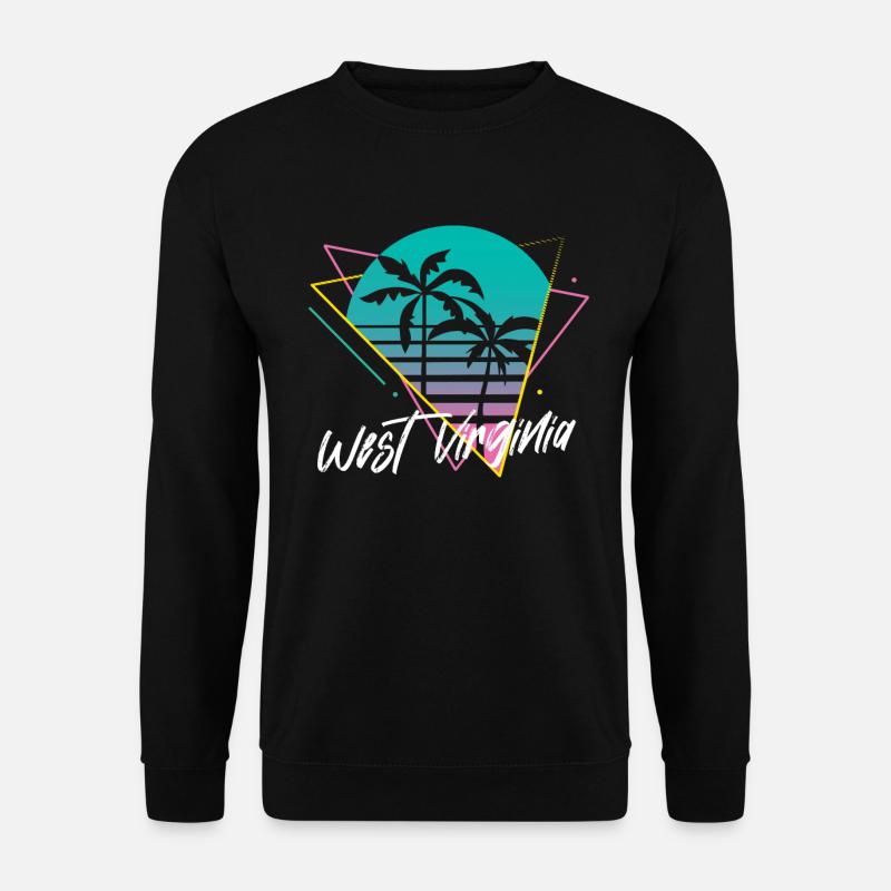 West Virginia - Unisex Pullover - Schwarz