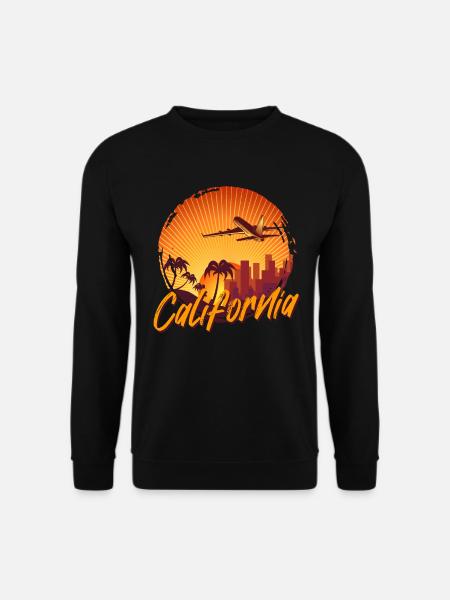 california - Unisex Pullover - Schwarz