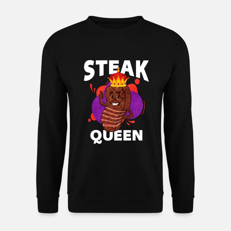 Steak - Unisex Pullover - Schwarz