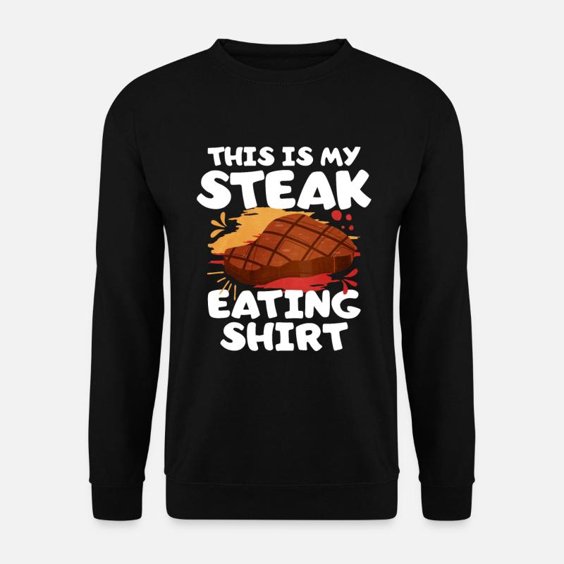 Steak - Unisex Pullover - Schwarz