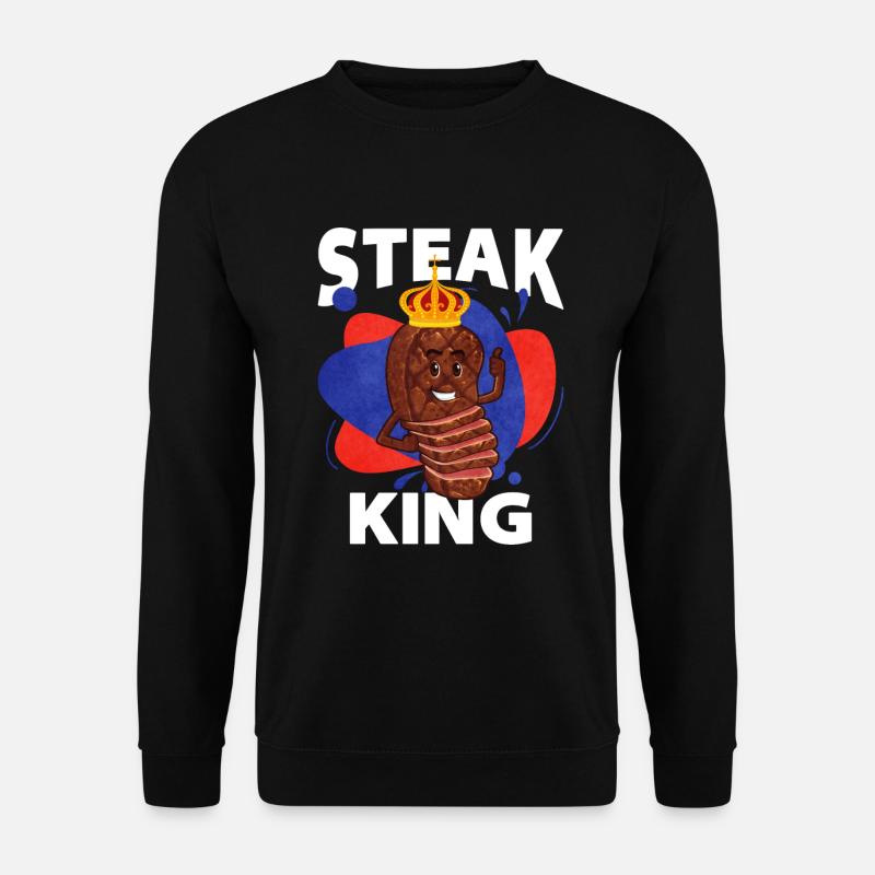 Steak - Unisex Sweatshirt - black