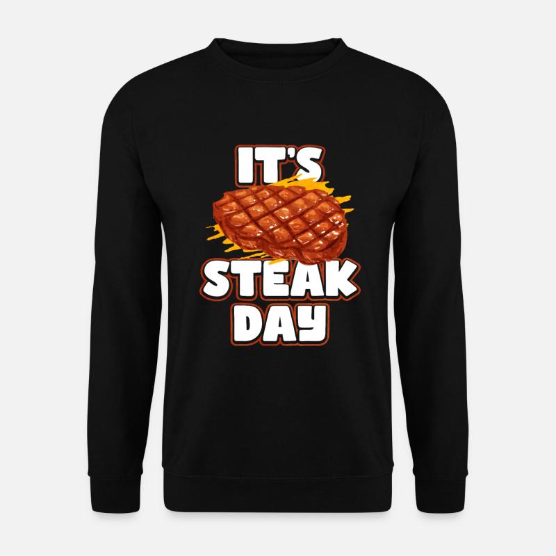 Steak - Unisex Pullover - Schwarz