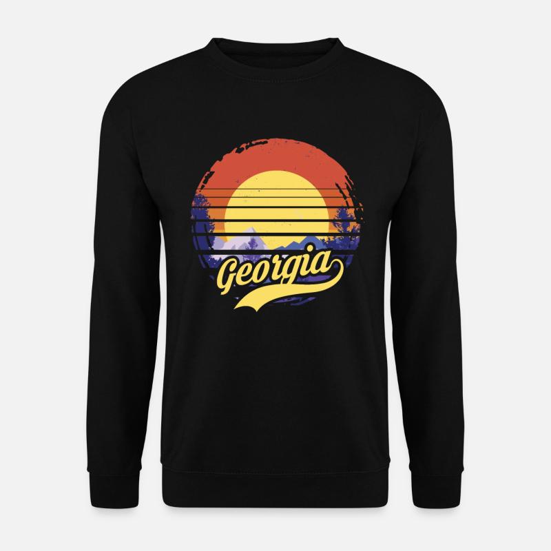 georgia - Unisex Pullover - Schwarz
