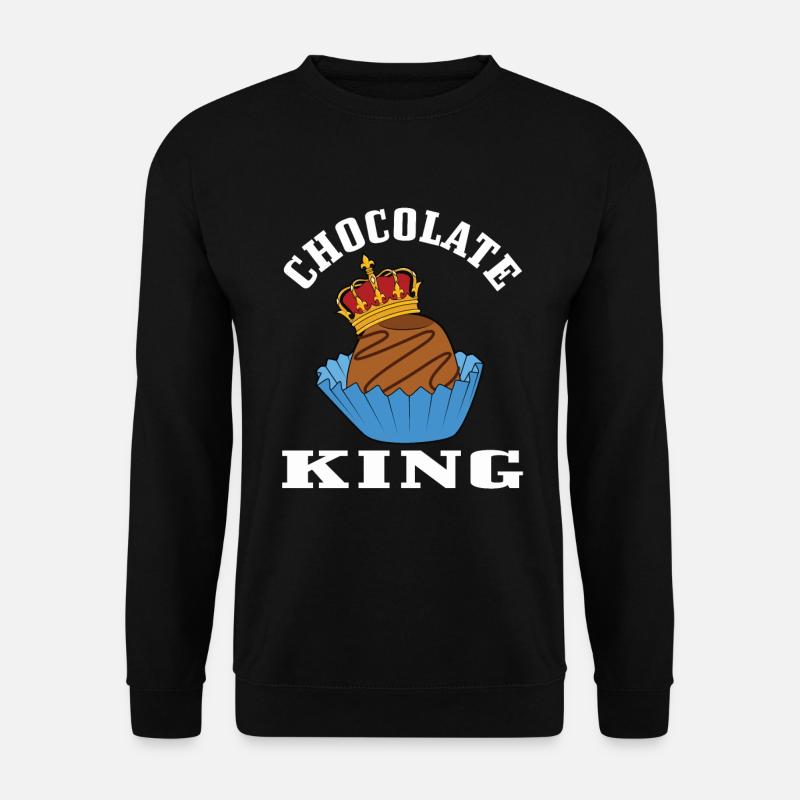 Chocolate King - Unisex Sweatshirt - black