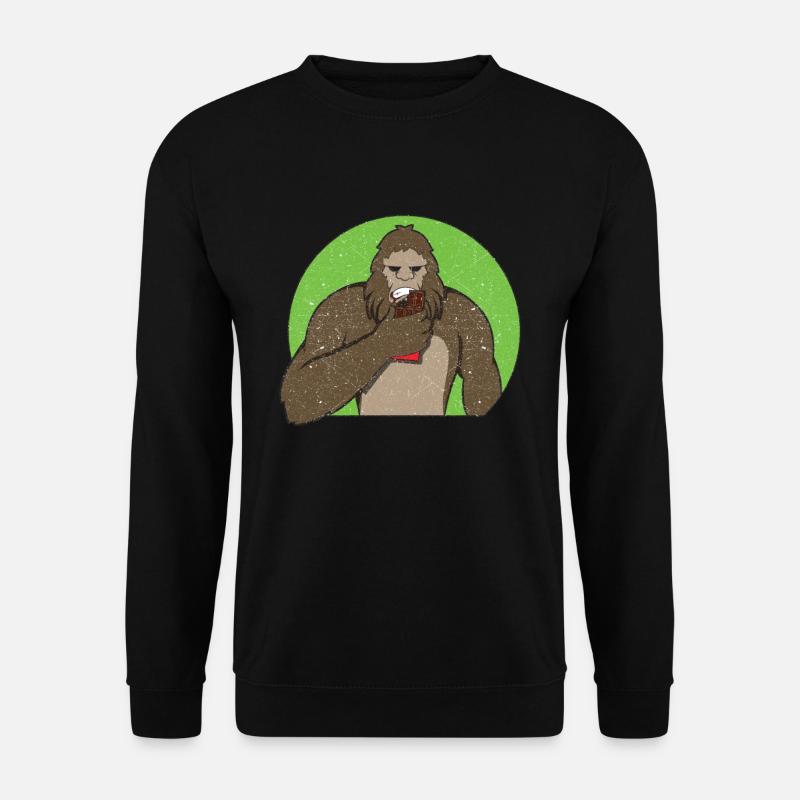 Schokoladen Bigfoot - Unisex Pullover - Schwarz
