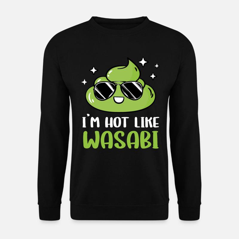 Wasabi - Unisex Pullover - Schwarz