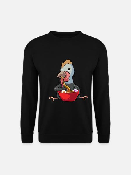 Perlhühner Perlhuhn Guinea Fowl - Unisex Pullover - Schwarz