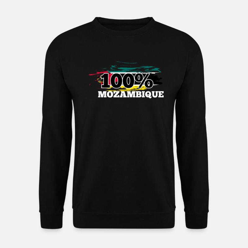 Mozambique - Unisex Pullover - Schwarz
