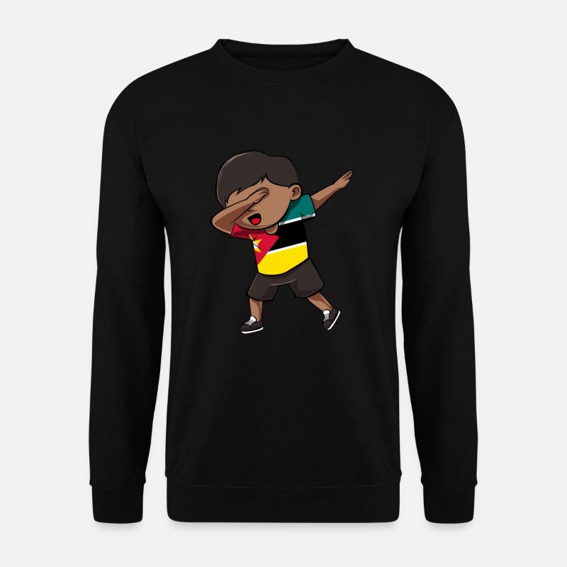 Mozambique - Unisex Pullover - Schwarz