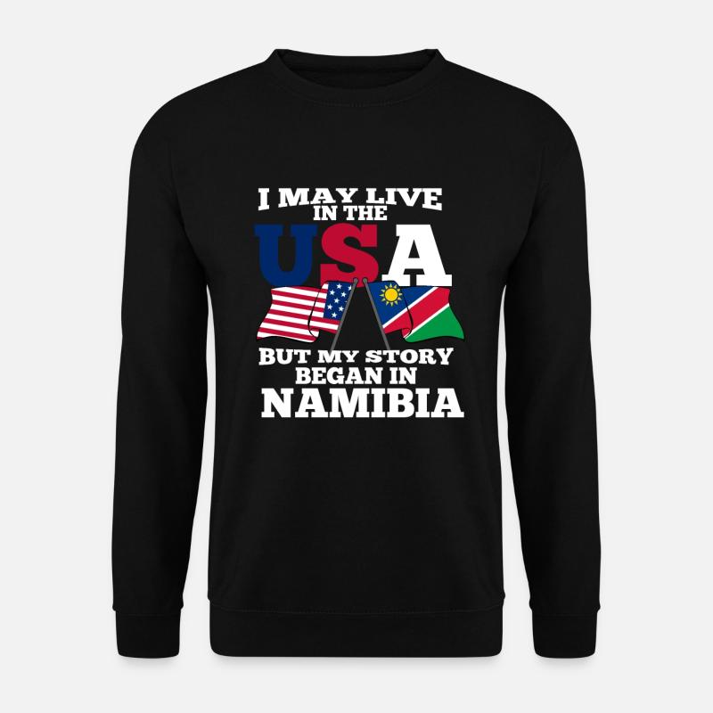 Namibia - Unisex Pullover - Schwarz
