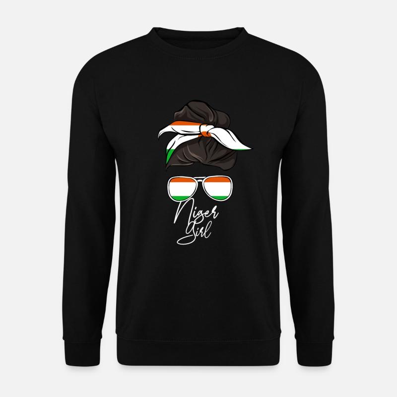 Niger - Unisex Pullover - Schwarz