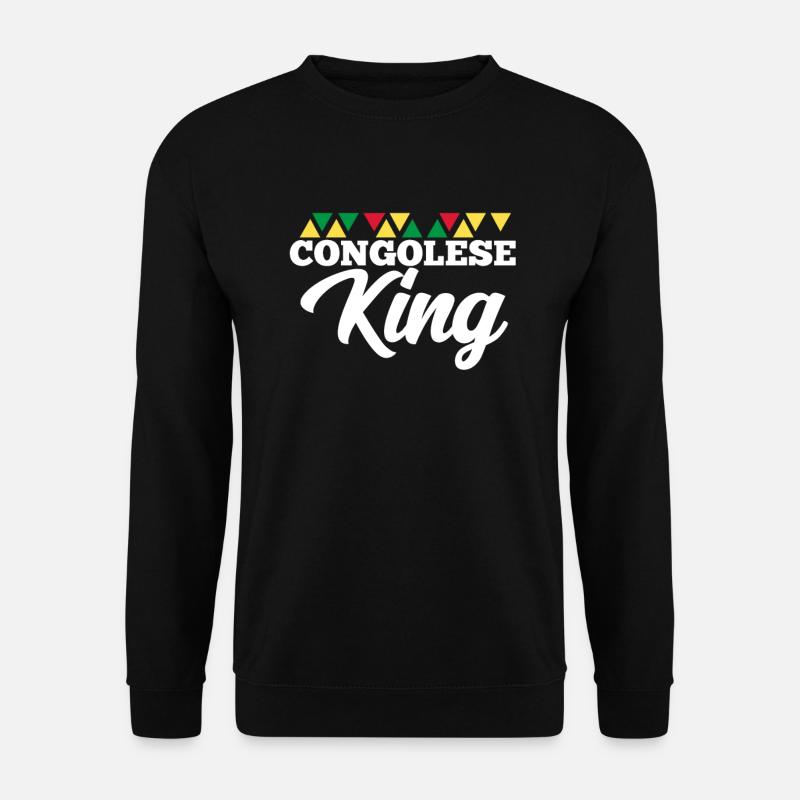 Kongo - Unisex Pullover - Schwarz