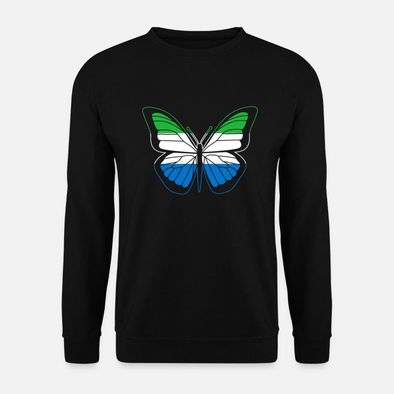 Sierra Leone - Unisex Pullover - Schwarz