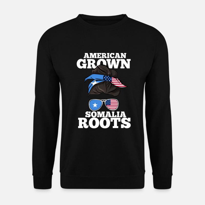 Somalia - Unisex Pullover - Schwarz