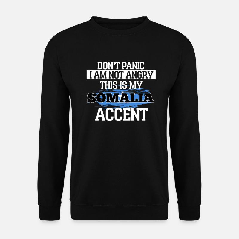 Somalia - Unisex Pullover - Schwarz