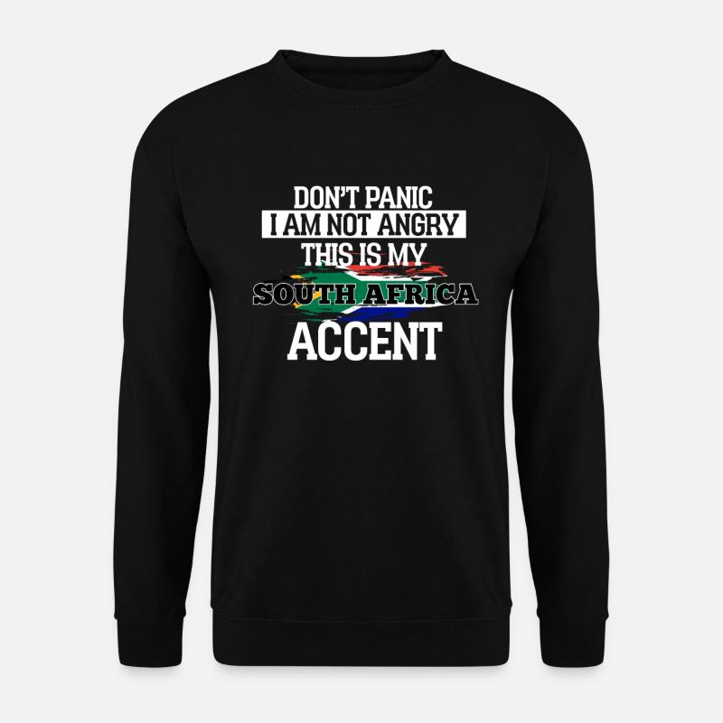 Südafrika - Unisex Pullover - Schwarz