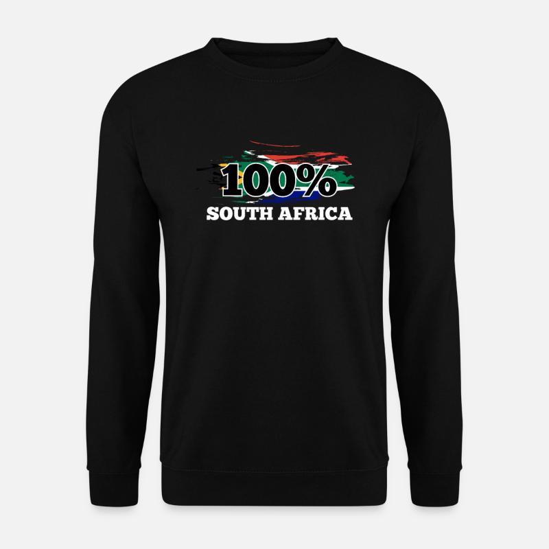 Südafrika - Unisex Pullover - Schwarz