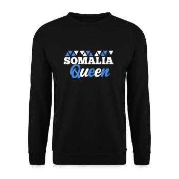 Somalie - Sweat-shirt Unisexe - noir - Devant - Alina (178cm) & Michal (187cm)