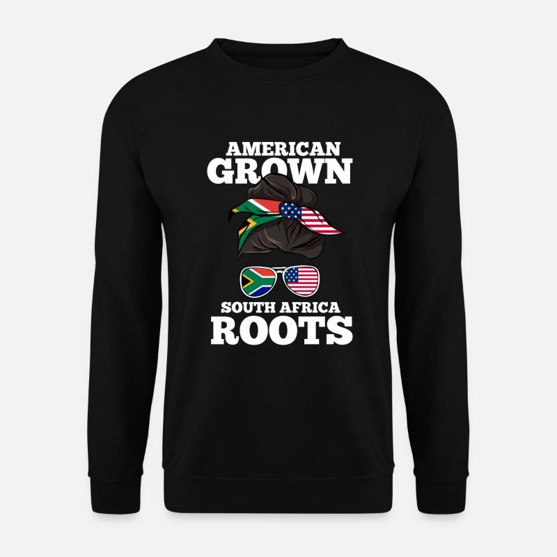 Südafrika - Unisex Pullover - Schwarz