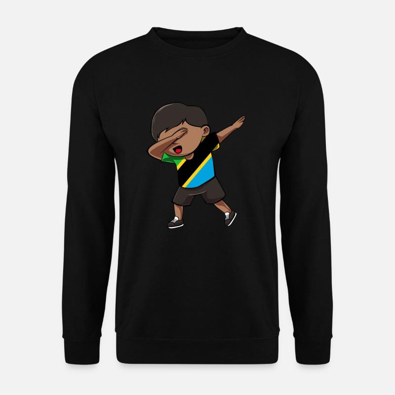 Tansania - Unisex Pullover - Schwarz