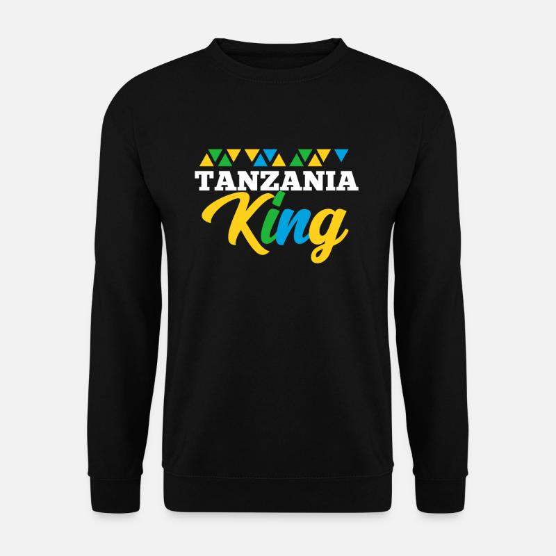 Tansania - Unisex Pullover - Schwarz