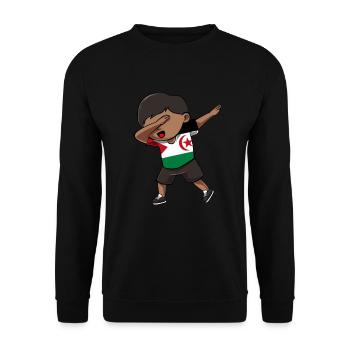 Sahara occidental - Sweat-shirt Unisexe - noir - Devant - Alina (178cm) & Michal (187cm)