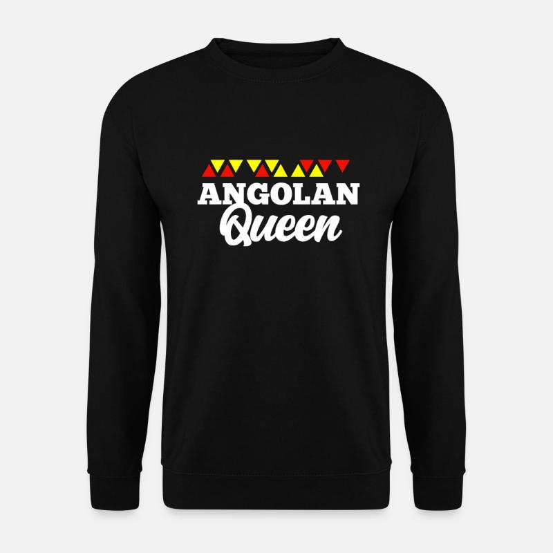 Angola - Unisex Pullover - Schwarz
