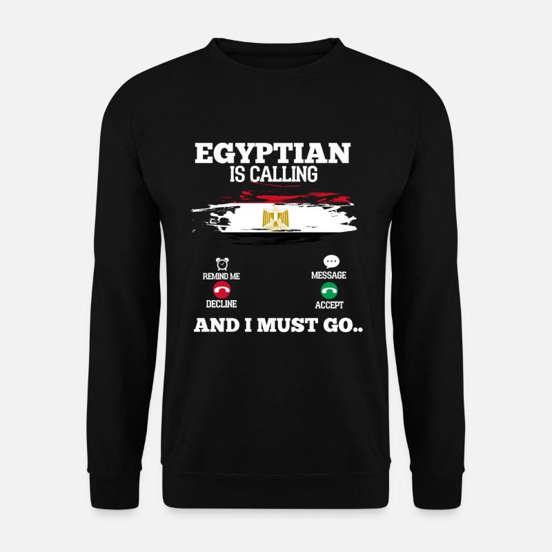 Ägypten - Unisex Pullover - Schwarz
