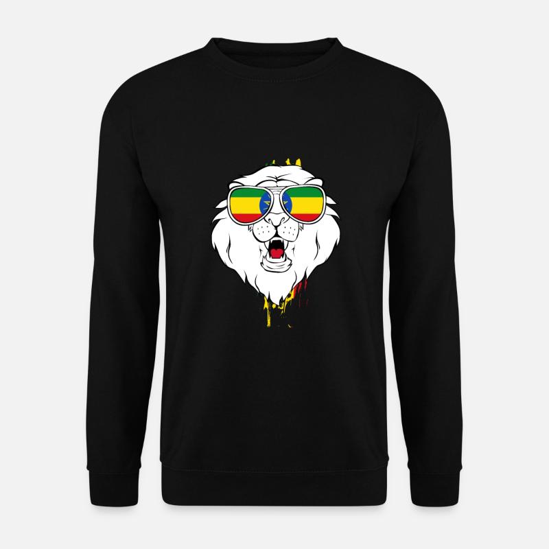 Äthiopien - Unisex Pullover - Schwarz
