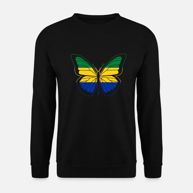 Gabon - Unisex Pullover - Schwarz
