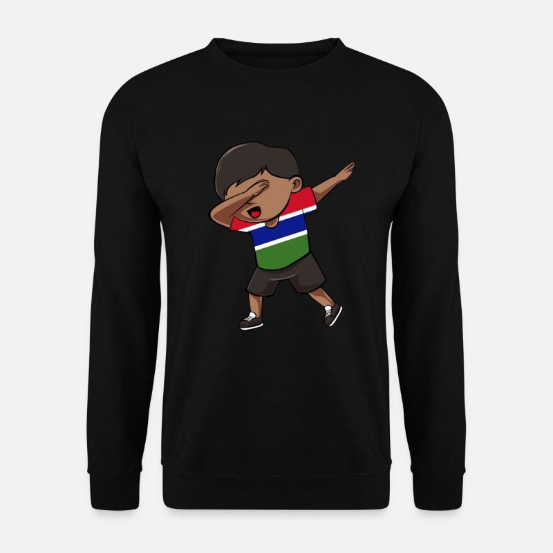 Gambia - Unisex Pullover - Schwarz